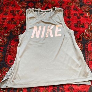 Nike running tank, size small